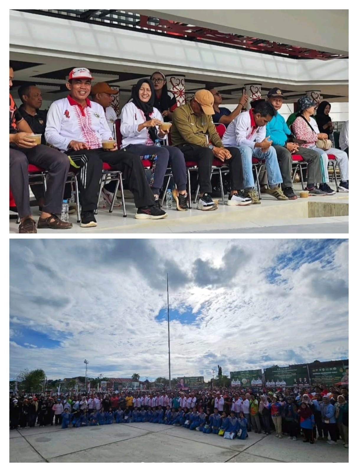 Gerakan Jum’at Bersih menjelang Penutupan MTQ XXXIII Tingkat Provinsi Kalimantan Barat Tahun 2025 di Kabupaten Kapuas Hulu